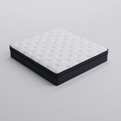 Five-Story Design 10/12/14Inch Queen King Twin Full Mattress High Quality Double Coil Spring Mattress in Single Double Queen King Classic Comfort for Your Family Tiktokshopspringglowup