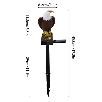 Eagle LED Solar Light Eagle Lawn Waterproof Outdoor Lawn Lamp Garden Decoration Landscape Solar Lawn Light Dropshipping
