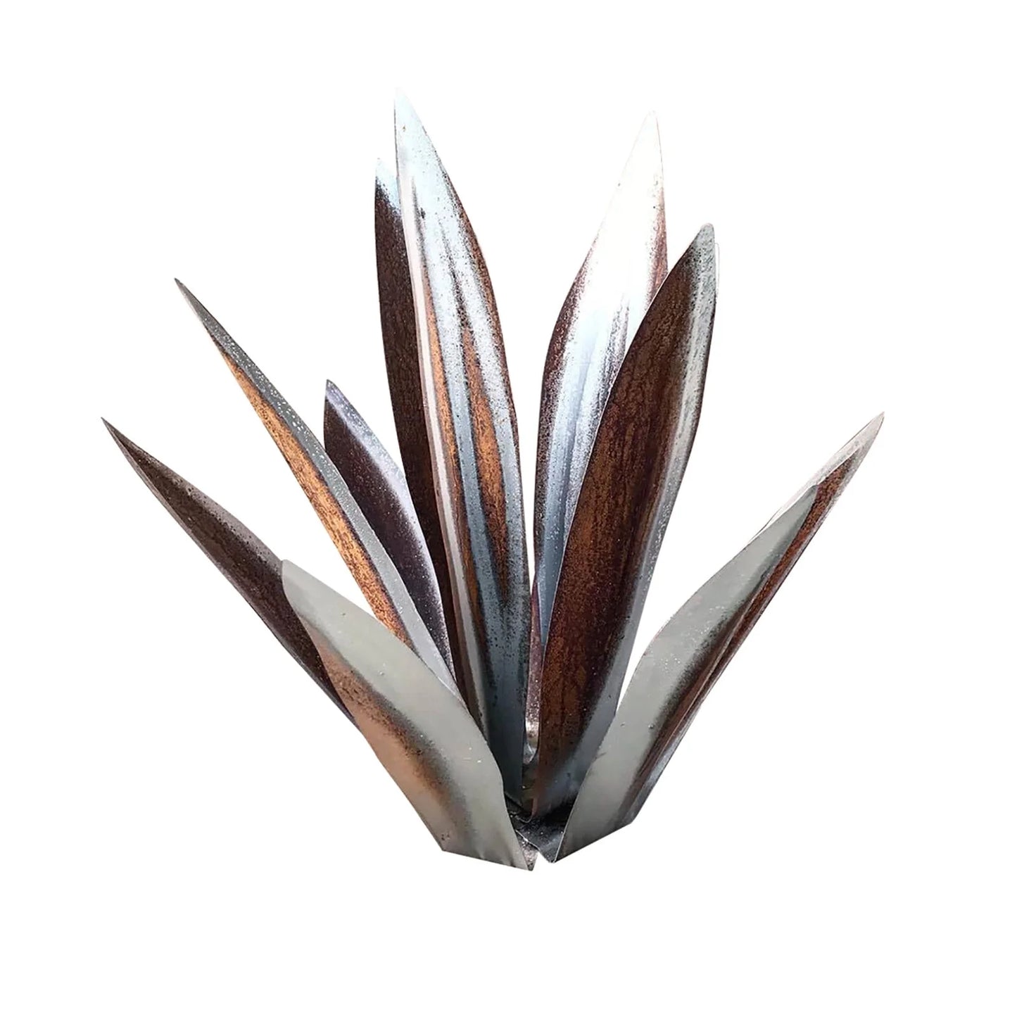 White Metal Plant Home Decor, Weatherproof