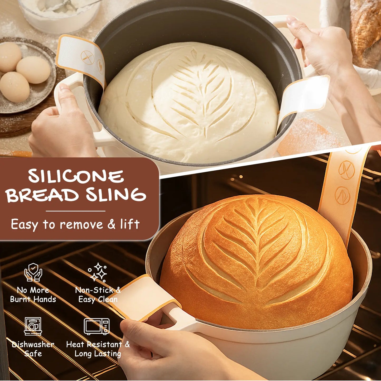 Ultimate Astercook Sourdough Starter Kit - Everything You Need for Perfect Bread Baking with Round & Oval Banneton Baskets!