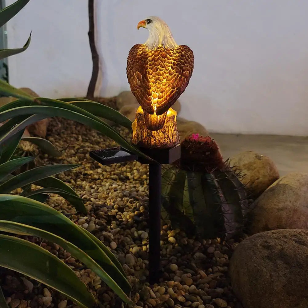 Eagle LED Solar Light Eagle Lawn Waterproof Outdoor Lawn Lamp Garden Decoration Landscape Solar Lawn Light Dropshipping