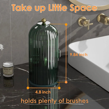 [Summervibes] 2 Counts Toothbrush Holder - Stylish & Durable Toothpaste Organizer Bathroom Accessory for Easy Storage and Organization